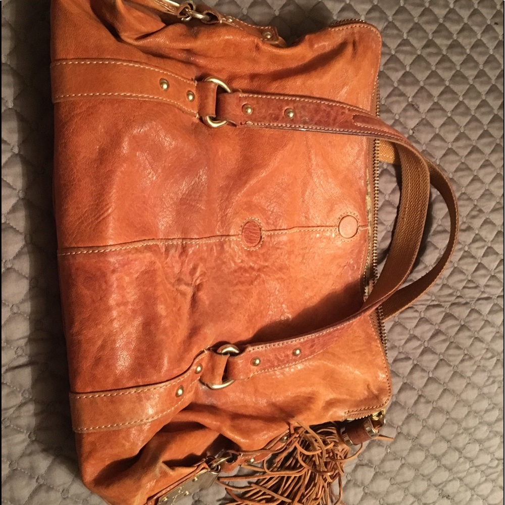 7 For All Mankind leather purse